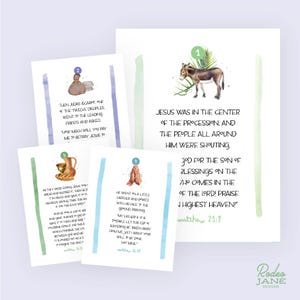 Printable Easter Resurrection Egg Cards | Digital Download