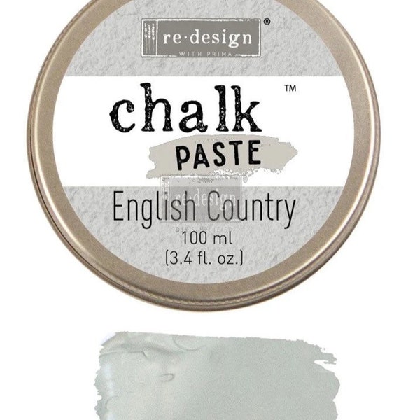 English Country  • Chalk Paste • Redesign with Prima • Raised Stencils • Furniture Flip • Flipping • Chalk Couture • Canvas • Mixed Media