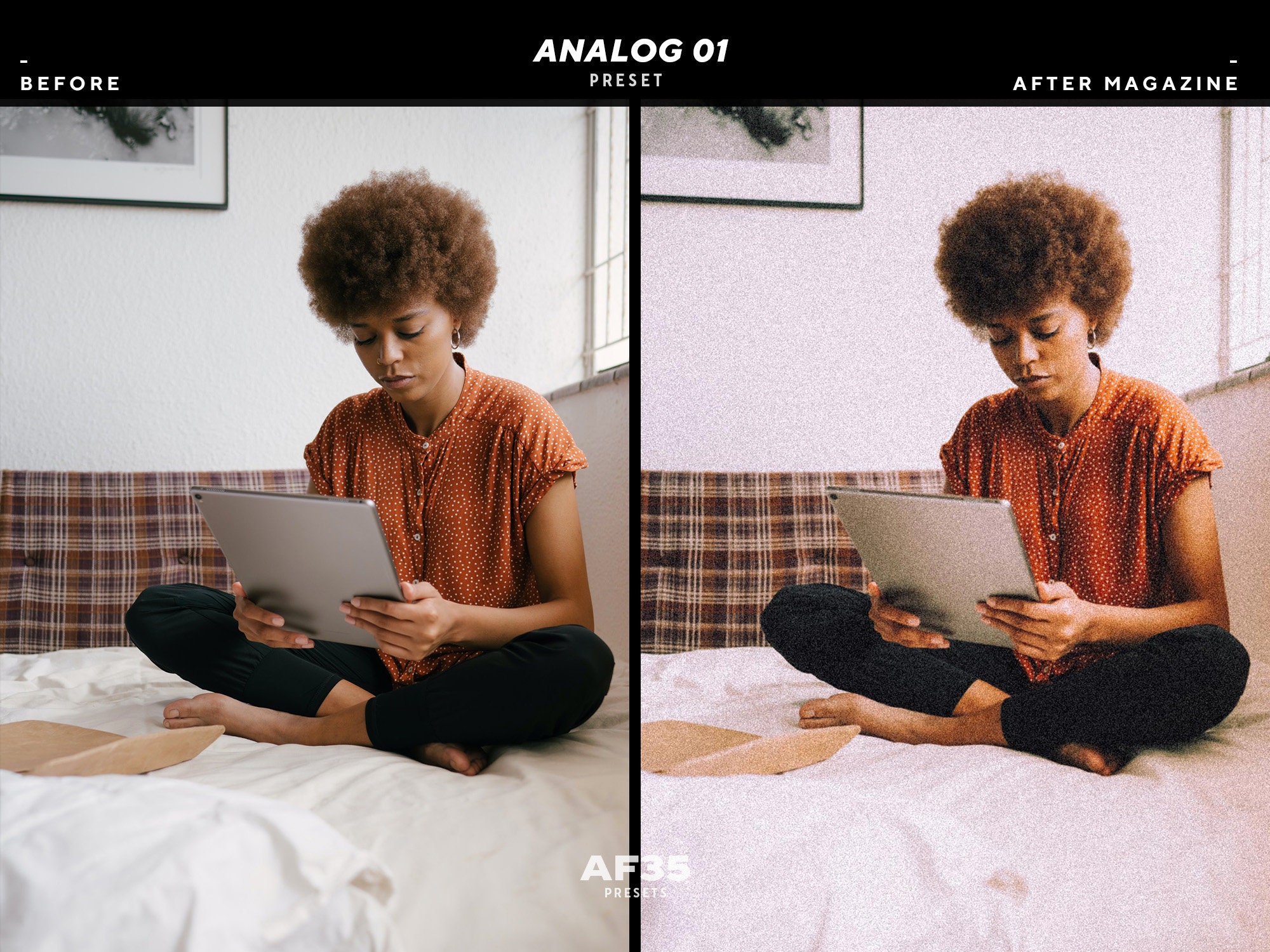 Analog Preset Analog Camera Preset Grains Preset 35mm Film Etsy