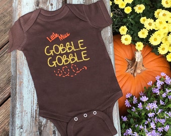 Little Miss Gobble Gobble BODYSUIT