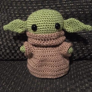 Green Space creature Crochet PDF Pattern only