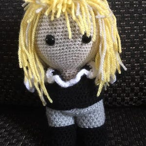 Labyrinth Jareth inspired doll CROCHET PDF PATTERN