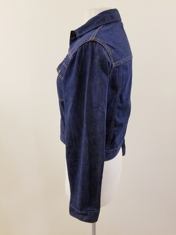 40's/50's Bar C by Carwood Dark Denim Jacket  - R… - image 4