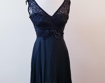 Vestido de cóctel vintage de los años 80 y 90
