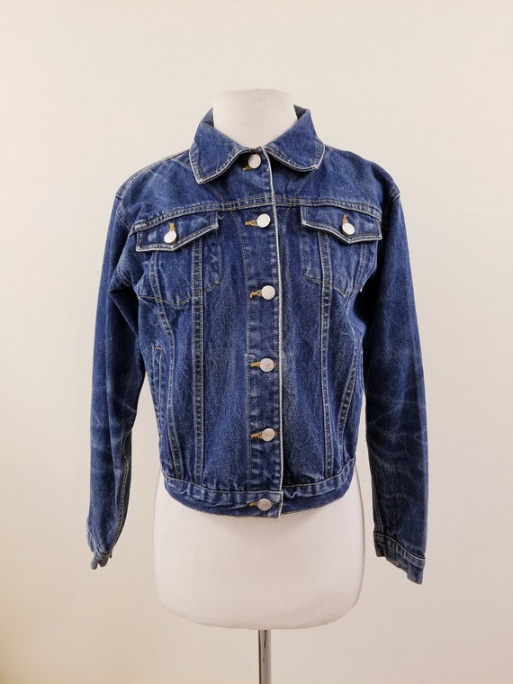 Blue Asphalt Denim Jacket Size 