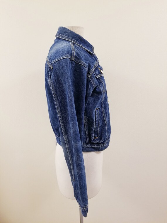Blue Asphalt Denim Jacket Size 