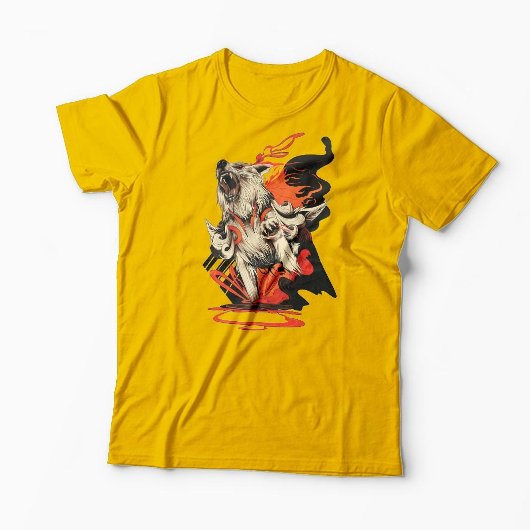 Dark Okami Shirt Wolf Shirt Graphic Shirt Gamers Shirt PS - Etsy