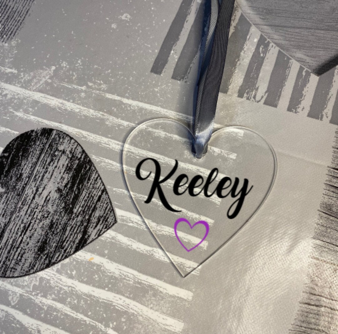 Perspex Tags Perspex gift tag, personalised keepsake gifts, gifts for her, gifts for ...