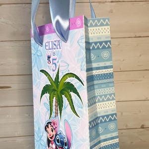 Personalized Lilo & Stitch party favor, Customized goodie bag, Box afbeelding 14
