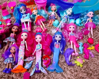 Enchantimals Dolls Pets Meerjungfrau-Spielsets