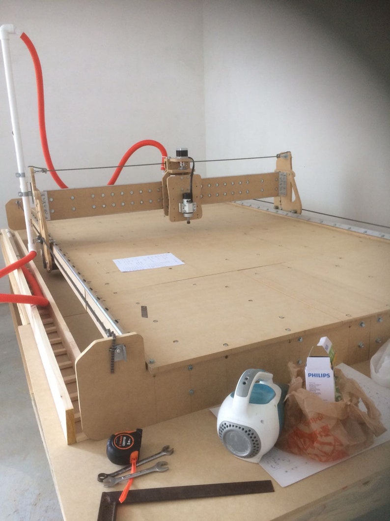 Cnc Router Plans Diy 80x122x5cm