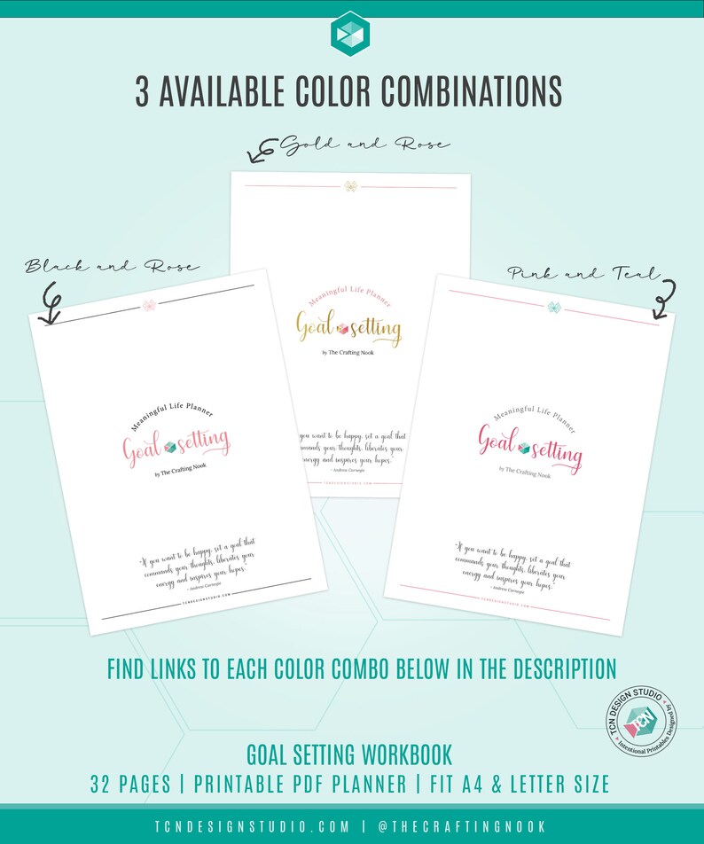 2023 Printable Goal Planner Goal Planner Goal Setting - Etsy