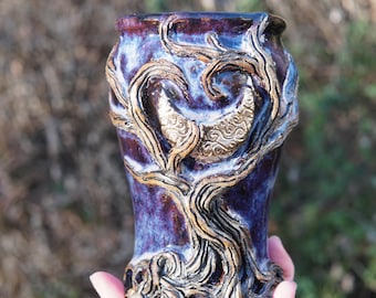 Equinox Forest, Entwine Series Stein Mug #11 in Amethyst Sacrament -