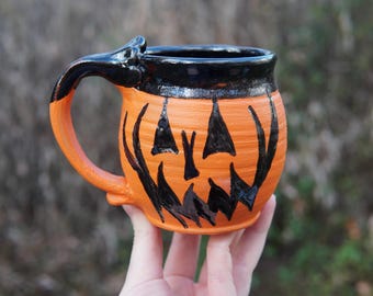 Pumpkin Jack Orb Mug