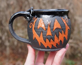Pumpkin Jack Orb Mug