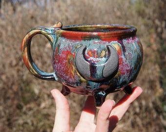 Unearthed Sonoran Sunrise Dark Wet Moon Cauldron Mug
