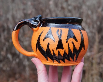 Pumpkin Jack Orb Mug