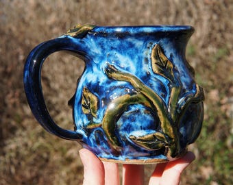 Elven Ivy Vessel in Delphi Mist