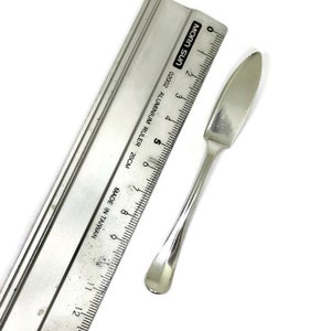 Butter knife Dutch hallmarked silver Fa. C.L.J. Desire