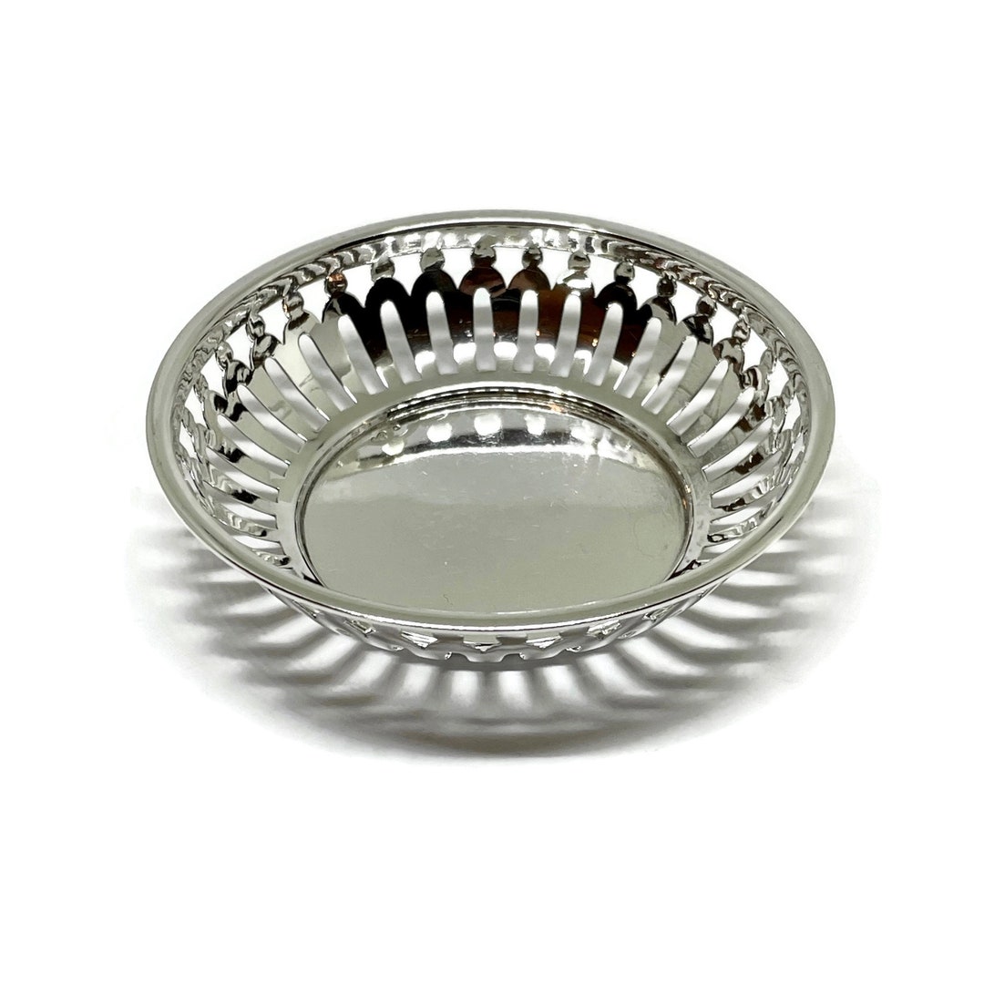 Silver Nut Dish, Candy Dish. Hallmarked 800 Silver Germany. Etsy