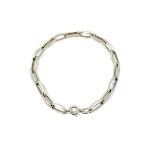 Link chain massive Silver CFE bracelet.