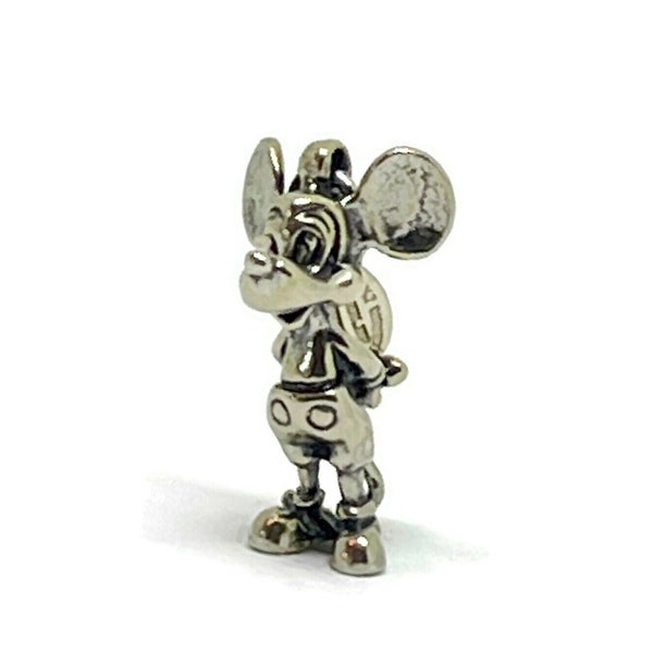 Disney Mickey mouse 3 D Charm. Vintage charm for bracelet or necklace