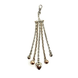 Antique chatelaine. Dutch silver hallmarked.