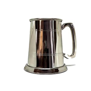 Tankard 1 Pint Silver Plated. Pinder Bros. Ltd. Sheffield. Height: 120mm