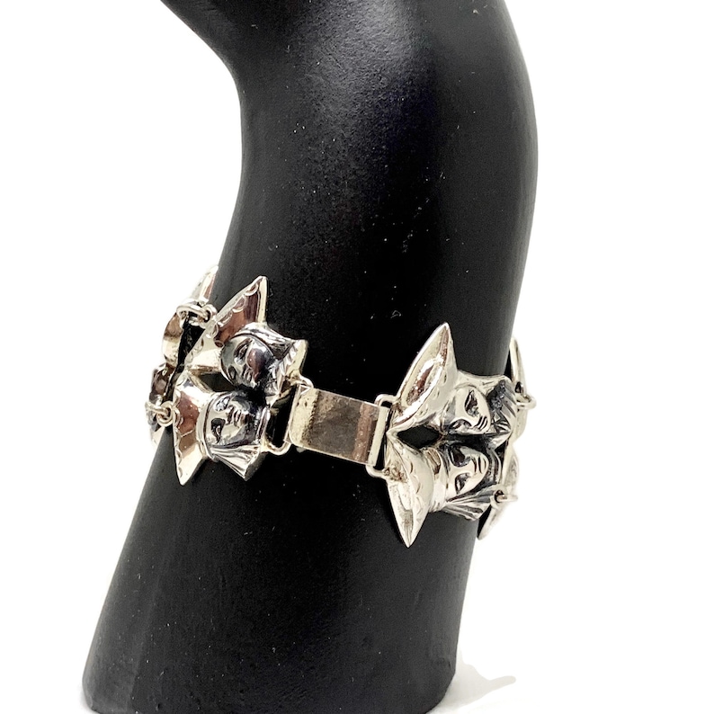 Inca/'s Folkloric Ecuaridian Folk Ethnic bracelet 900 silver