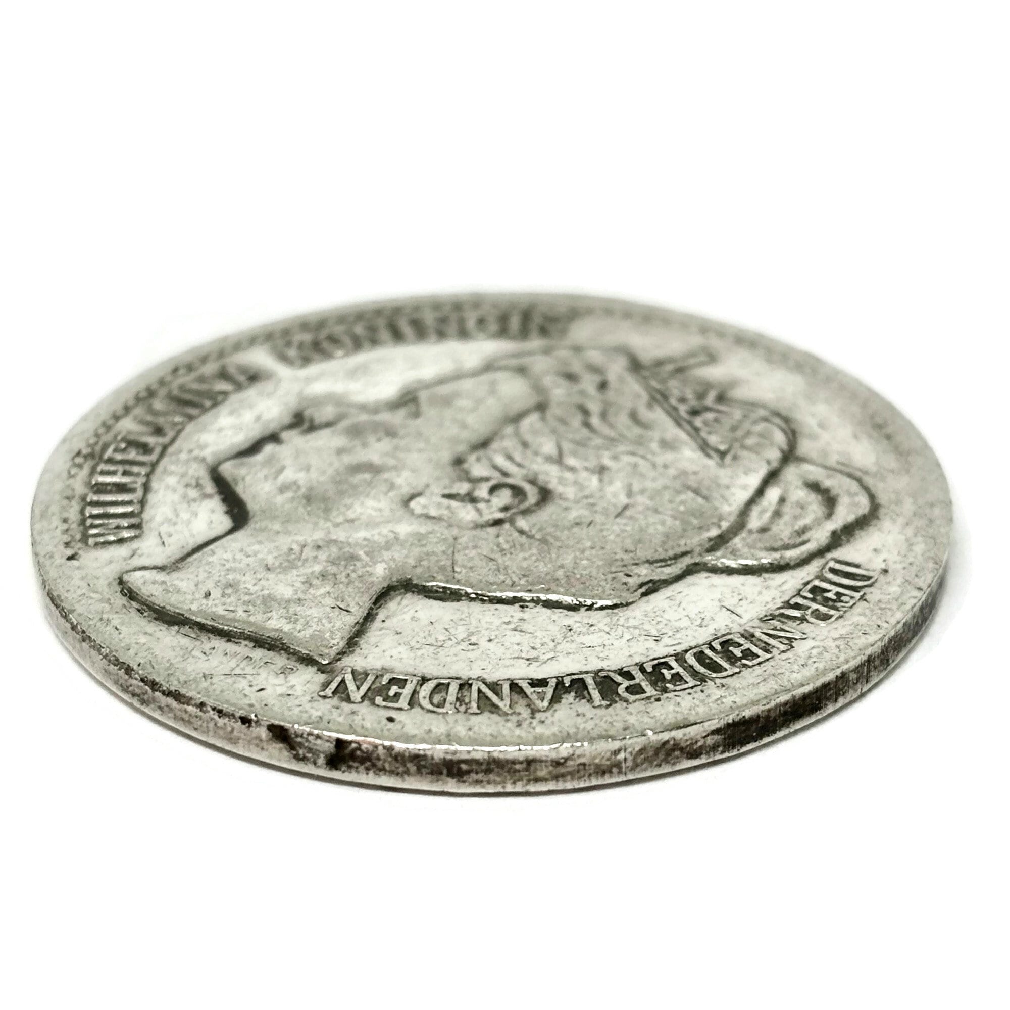 1898年 オランダ ウィルヘルミナ 2 1/2ギルダー。銀貨（純度945/1000