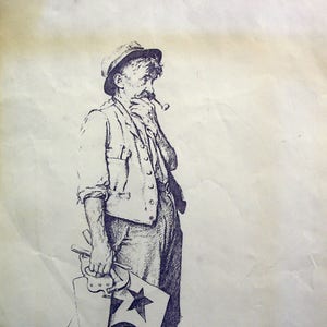 Norman Rockwell, lithograph