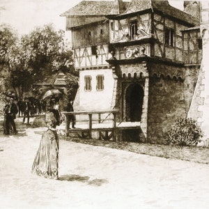 James Fagan Original Etching