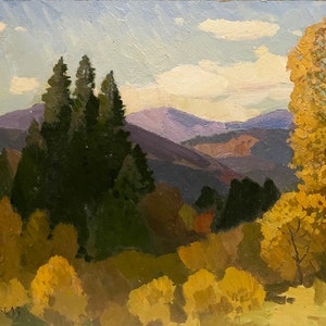 Oil Painting by Russian Artist: Landscape