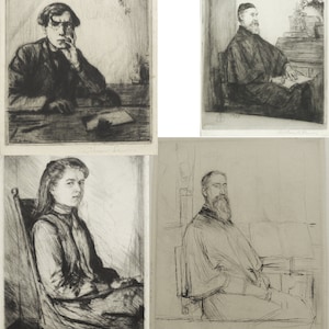 Arthur Allen Lewis - Signed Etchings