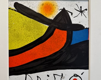 ジョアン・ミロ リトグラフ: Derriere Le Miroir 193-194、1971