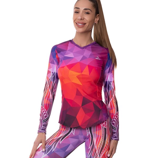 All In Motion Long Sleeve Performance T-Shirt, Men, S, True White