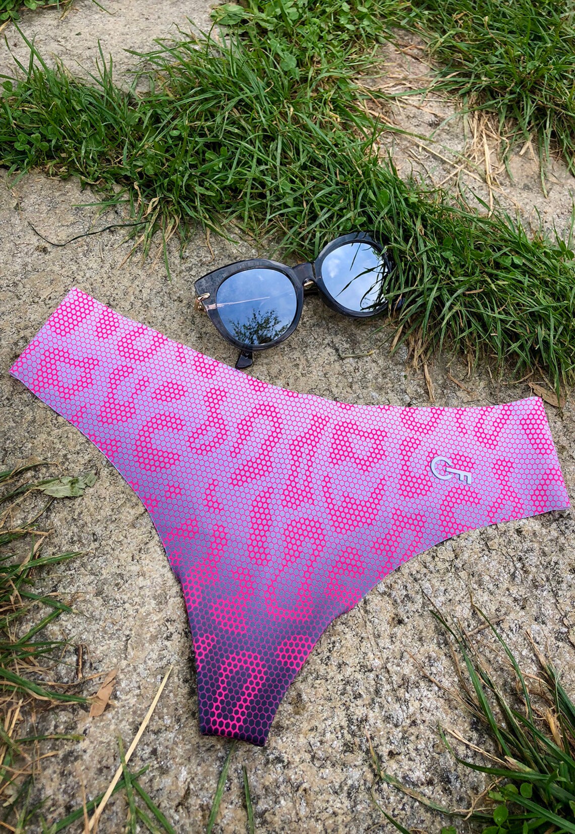 Pink Women Bikini Bottom/ Luxury Bikini/ Designer Bikini/ One Etsy