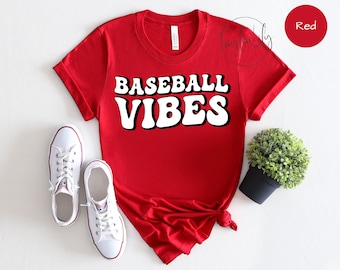 Baseball Vibes Shirt, Game Day Baseball Shirt, Baseball Tee, Baseball Shirt, Baseball Tshirts, Baseball Mom Shirt, Mom Tee