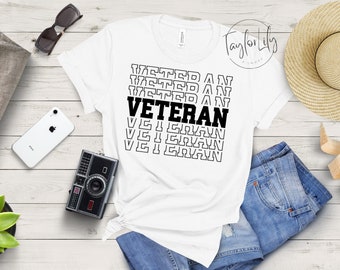 Veteran Shirt, Veteran Day Gifts, Veterans Day Shirt, Independence Day Gift, Independence Day Shirt, Patriotic Veteran Shirt, USA Military