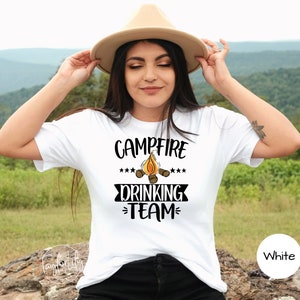 Campfire Shirt, Camping Gifts, Camp Lover TShirts, Camper Shirt, Mountain Shirt, Hiking Shirt, Camp Lover Gift, Adventure Lover Shirt Gift