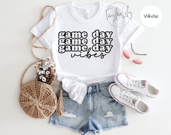 Game Day Vibes Shirt, Football Shirt, Game Day Vibes, Game Day, Baseball Shirt, Game Day Shirt, Softball Shirt, Soccer Mom, Sports Mom Shirt