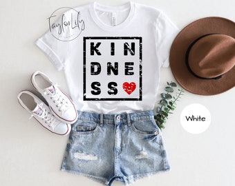 Camisa Seja gentil, Camisa da bondade, Camisa cristã, Camiseta Seja gentil, Camisa grunge, Camisa inspiradora, Camisa de coração gentil, Camisa motivacional