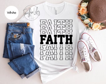 Faith Shirt, Faith Echo Shirt, Christian Gift, Faith Gift, Christian Shirts , Love and Grace Shirt, Faith Cross Shirt, Jesus Shirt, Believer