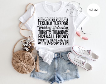 Trinktage Shirt, lustiges Trink Shirt, süßes Trink Shirt, Brunch Shirt, Wochenend Shirt, Trinken T-Shirt, Alkohol Shirt, Tag trinken