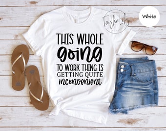 Lustiges Arbeitshemd, Mitarbeiter-T-Shirt, sarkastisches Hemd, sarkastisches TShirt, lustiges Spruch-Shirt, bei der Arbeit-T-Shirts, ich fühle mich heute nicht sehr arbeitsfähig