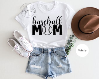 Baseball Mom Shirt, Baseball Shirt, Baseball T-Shirt, Baseball Mom, Sports Mom Shirt, Mothers Day Gift, Baseball Mom Shirt, Baseball Lover