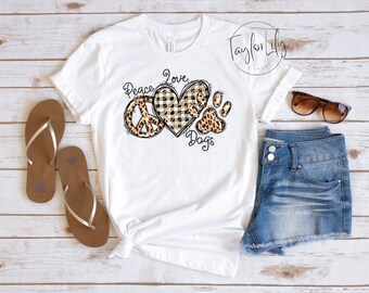 T-shirt amante dei cani, cane mamme tshirt, pelliccia mamma camicia, pace amore cani camicia, cane camicia, cane mamme camicia, pace camicia, camicia amante degli animali domestici, amore del cane