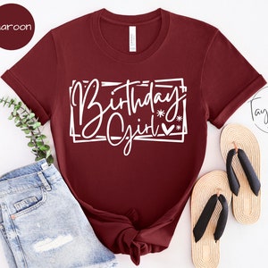 Birthday Girl Shirt, It&#39;s My Birthday, Birthday Party Shirt, Bday Girl Shirt, Birthday Shirt, Women Birthday Shirt, Girls Birthday Party