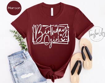 Birthday Girl Shirt, It's My Birthday, Birthday Party Shirt, Bday Girl Shirt, Birthday Shirt, Women Birthday Shirt, Girls Birthday Party