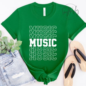 Music Shirt, Music Lover Shirt,Concert Shirt, Music Lover Gift, Music Shirt Woman, Musician Shirt, Music Festival Shirt, Muisc Teacher Shirt